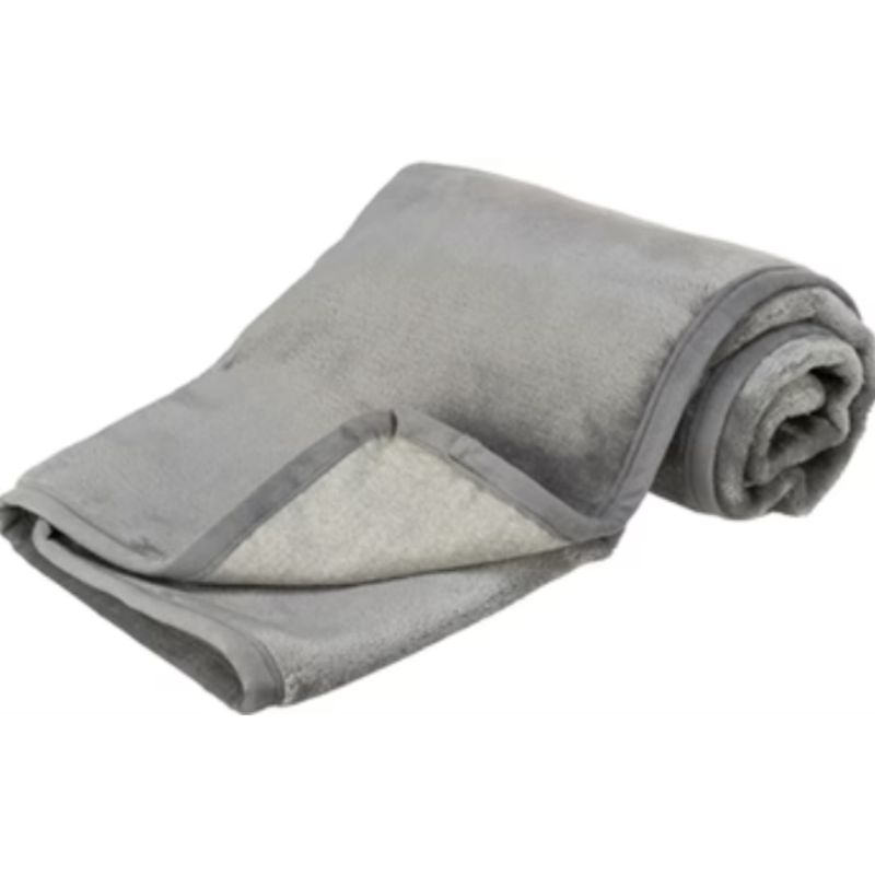 Trixie Dog Blanket Levy Plush Gray
